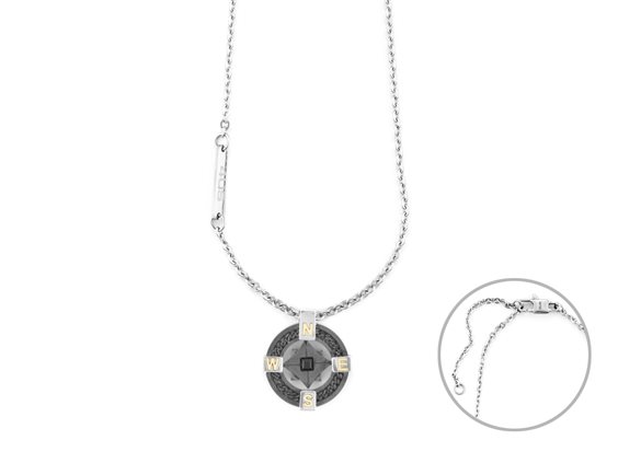 Collana 4US: Cesare Paciotti Uomo Autunno Inverno 24 in Acciaio 4UCL6929 - 4UCL6929